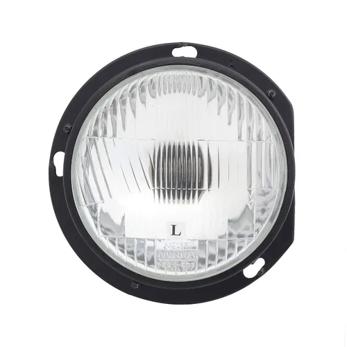 Glass Head Light Round-Flat (Fiber) 3W Bajaj RE-4St N/M